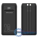 Powerbank 20000mAh P169K 22,5W USB-C+Lightning Kable / USB+USB-C
