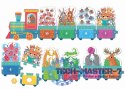 Puzzle Maxi układanka z dziurkami Ciuchcia