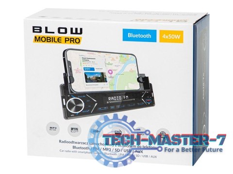 Radio BLOW MOBILE PRO 1DIN uchwyt SMART Radio BLOW MOBILE PRO 1DIN uchwyt SMART