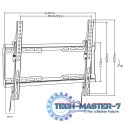 Uchwyt do TV 32-80'' 45kg MC-413 VESA 600x400