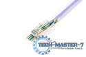 Wtyk RJ45 (8P8C) przelotowy, kat.5e, nieekranowany, AWG 26-24, opakowanie 100 sztuk