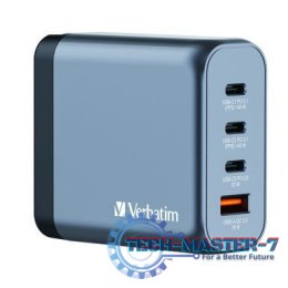 Ładowarka GNC-140 32203 GaN 140W, PD 3.1, QC 3.0 3x USB-C, 1x USB-A, UE / UK