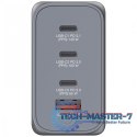Ładowarka GNC-240 32205 GaN 240W, PD 3.1, QC 3.0 3x USB-C, 1x USB-A, UE / UK