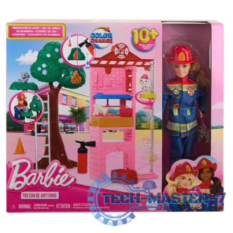 Lalka Barbie Strażaczka z akcesoriami Lalka Barbie Strażaczka z akcesoriami