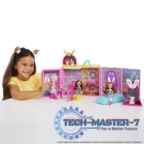 Lalka Enchantimals Domek przyjaźni z meblami i akcesoriami Lalka Enchantimals Domek przyjaźni z meblami i akcesoriami