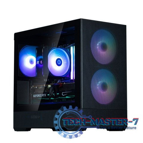 Obudowa P30Air mATX Mini Tower ARGB Fansx3 Black Obudowa P30Air mATX Mini Tower ARGB Fansx3 Black