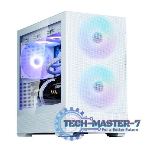 Obudowa P30Air mATX Mini Tower ARGB Fansx3 biała Obudowa P30Air mATX Mini Tower ARGB Fansx3 biała