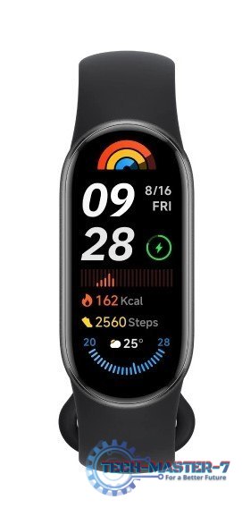Opaska sportowa Smart Band 9 czarna Opaska sportowa Smart Band 9 czarna