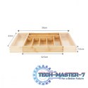 Organizer bambusowy rozsuwany GB379