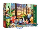 Puzzle 1000 elementów Premium Plus Wszystko co brytyjskie