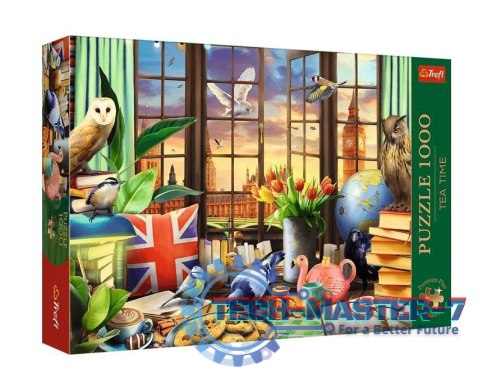 Puzzle 1000 elementów Premium Plus Wszystko co brytyjskie