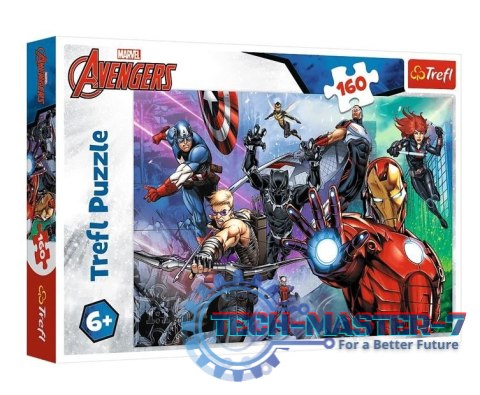 Puzzle 160 elementów Marvel Zawsze gotowi bohaterowie Avangers