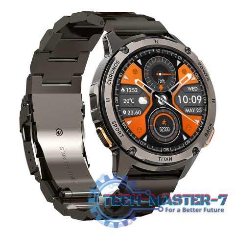 Smartwatch FW110 Titan Chronos Czarny Smartwatch FW110 Titan Chronos Czarny