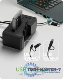 Stacja dokująca IB-2924MSCL-C31 Docking & CloneStation 1x 2,5"/3,5" do 1x M.2 NVMe & M.2 NVMe do M.2 NVMe