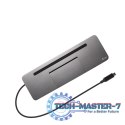 Stacja dokująca USB-C Metal Ergonomic 4K 3x Display Docking Station Power Delivery 85 W + i-tec Universal Charger 100 W