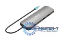 Stacja dokująca USB-C Metal Nano 2x Display Docking Station Power Delivery100W + Charger 100W