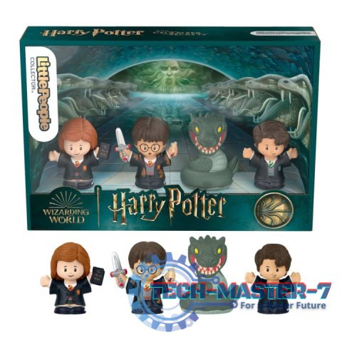 Zestaw figurek Little People Harry Potter 4-pak Komnata Tajemnic