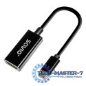 Adapter USB-C (M) - HDMI (F), 4K, 30Hz, plastik, AK-79