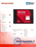 Dysk SSD Red SSD 4TB SATA 2,5 WDS400T2R0A