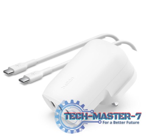 Ładowarka BOOSTCHARGE 67W USB-Cx3 PPS biała Ładowarka BOOSTCHARGE 67W USB-Cx3 PPS biała