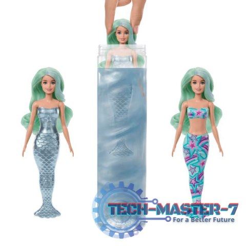 Lalka Barbie Color Reveal Morska syrenka Mix Lalka Barbie Color Reveal Morska syrenka Mix