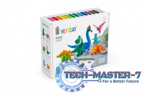Masa plastyczna Hey Clay Zestaw Dinozaury Masa plastyczna Hey Clay Zestaw Dinozaury