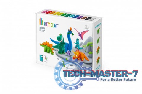 Masa plastyczna Hey Clay Zestaw Dinozaury Masa plastyczna Hey Clay Zestaw Dinozaury