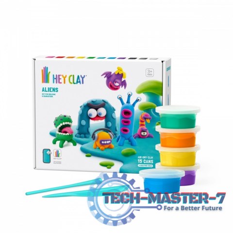 Masa plastyczna Hey Clay Zestaw Obcy Masa plastyczna Hey Clay Zestaw Obcy
