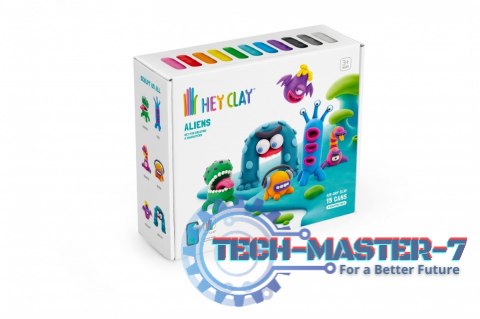 Masa plastyczna Hey Clay Zestaw Obcy Masa plastyczna Hey Clay Zestaw Obcy