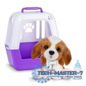 Maskotka interaktywna Little Live Pets - Piesek z transporterem