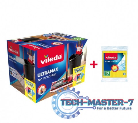 Mop Ultramax BOX + ściereczki