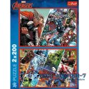 Puzzle 2x200 elementów Obrońcy świata Avengers Marvel