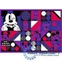 Puzzle 4x250 elementów Myszka Miki