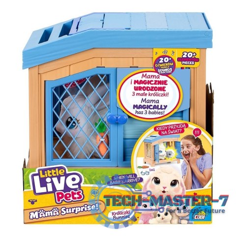 Zestaw Little Live Pets Mama Surprise króliki Zestaw Little Live Pets Mama Surprise króliki