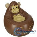 Fotel dmuchany puf BESTWAY 75116 małpka
