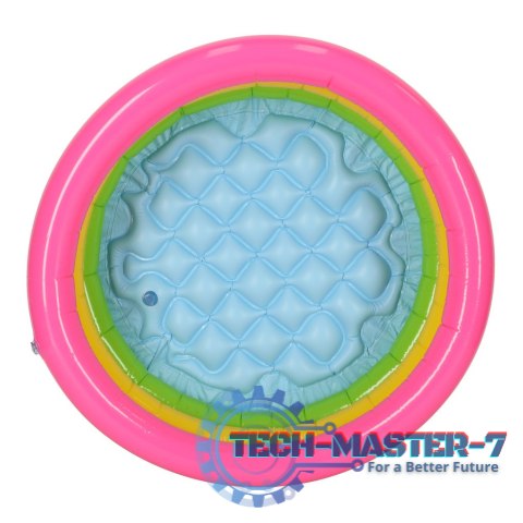 INTEX 57107 Basen ogrodowy dmuchany dla dzieci tęczowy INTEX 57107 Basen ogrodowy dmuchany dla dzieci tęczowy