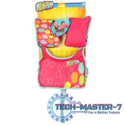 Kamizelka dmuchana BESTWAY 32174 kapok z rękawkami 3-6lat 19-30kg różowa