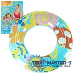 Kółko do pływania dmuchane BESTWAY 36013 motylki 56cm