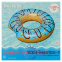 Kółko do pływania koło dmuchane BESTWAY 36118 donut niebieskie 107cm