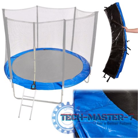 Osłona sprężyn do trampoliny ochraniacz mata zabezpieczająca kołnierz do trampoliny 305 cm Osłona sprężyn do trampoliny ochraniacz mata zabezpieczająca kołnierz do trampoliny 305 cm