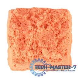 Piasek kinetyczny 1kg w woreczku pomarańczowy