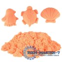 Piasek kinetyczny 1kg w woreczku pomarańczowy