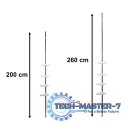 Półka łazienkowa narożna teleskopowa pod prysznic 320 cm