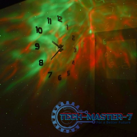 Projektor gwiazd lampka nocna astronauta na pilot czarna Projektor gwiazd lampka nocna astronauta na pilot czarna