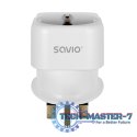 Adapter podróżny, gniazdo EU - wtyk UK AP-04