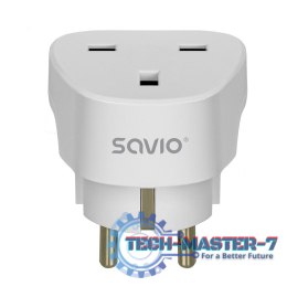 Adapter podróżny, gniazdo UK wtyk EU AP-02