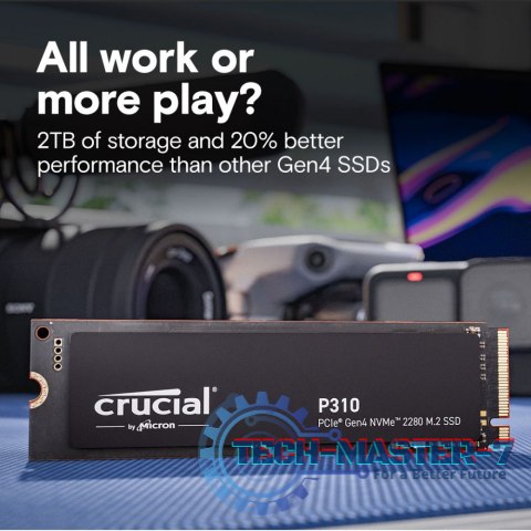 Dysk SSD P310 2TB M.2 NVMe PCIe 4.0 2280 7100/6000 Dysk SSD P310 2TB M.2 NVMe PCIe 4.0 2280 7100/6000