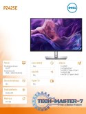 Monitor 24.07 cala P2425E 16:10 WUXGA/HDMI/USBC/DP/RJ45/USB/5Y