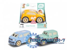 Pojazd ABC Cozy Friends 3 rodzaje MIX