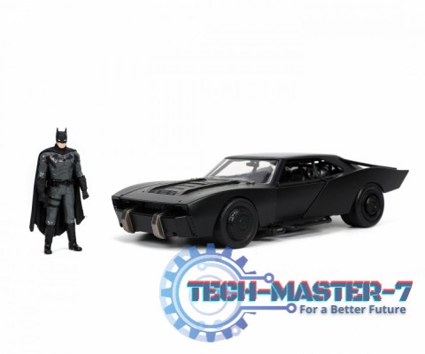 Pojazd Batman Batmobile z figurką 1:24 Pojazd Batman Batmobile z figurką 1:24